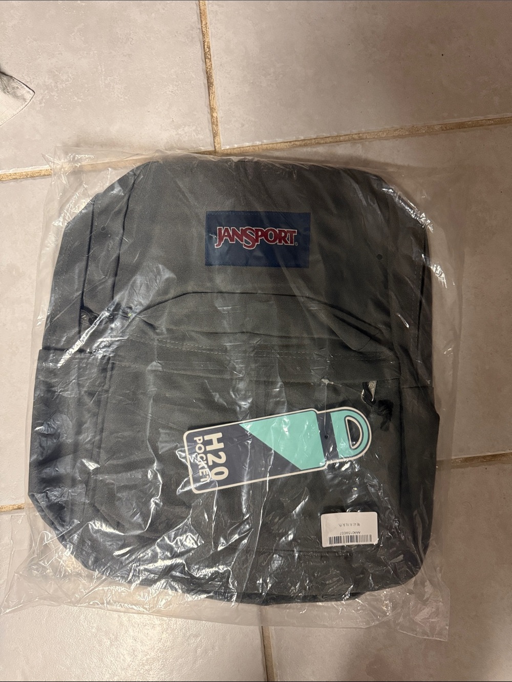 Jansport Black Backpack with H2O Pocket